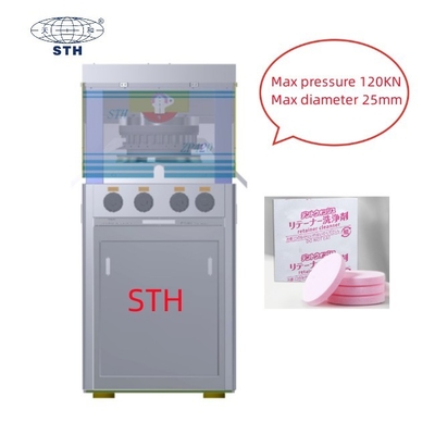 China Máquina automática da compressão da tabuleta do comprimido da tabuleta da desinfecção de 120KN TCCA para o produto químico fornecedor