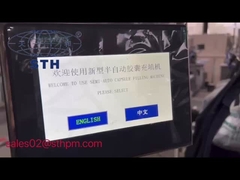 Máquina de enchimento de cápsulas duras semiautomática