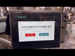 enchimento semi automático da cápsula