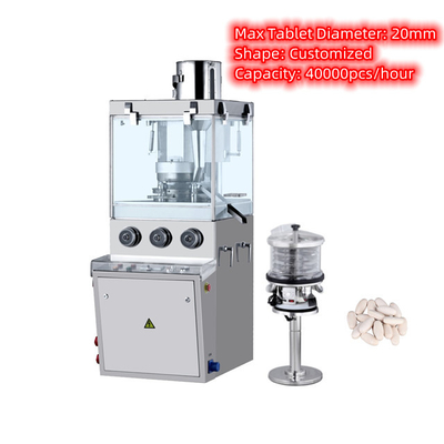 China TIANHE ZP17E Forma oval personalizada Máquina de prensagem automática de comprimidos 40800pcs/h fornecedor