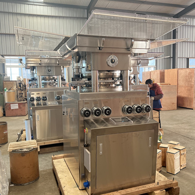 TIANHE 35 Estações D / B Ferramentação Rotativa Tablet Press Machine Com Force Feeder fornecedor