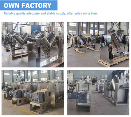TIANHE Máquina de mistura tridimensional de processamento farmacêutico de pó / grânulos fornecedor