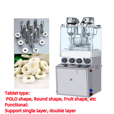 TIANHE 55000 comprimidos / hora máquina de compressão de comprimidos de forma POLO para alimentos fornecedor
