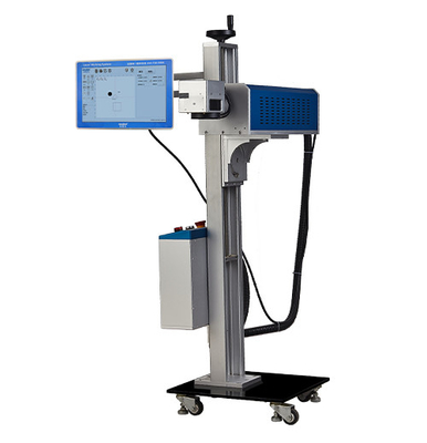 TIANHE 30W CO2 Máquina de Marcação Laser Fly, Máquina de Código Laser para tanque de frasco frasco fornecedor