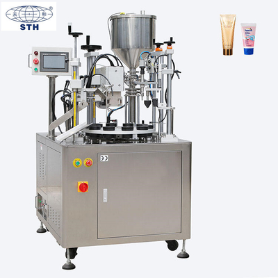 Máquina de Enchimento e Selagem de Tubos Plásticos Semi-Automática TIANHE para Shampoo, Velocidade: 30 tubos/min fornecedor