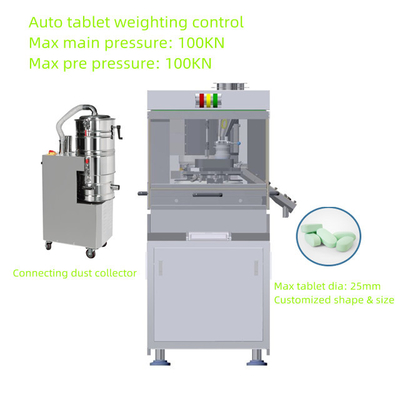 TIANHE 370 série rotativa tablet press machine motor de pesagem automática 11KW fornecedor