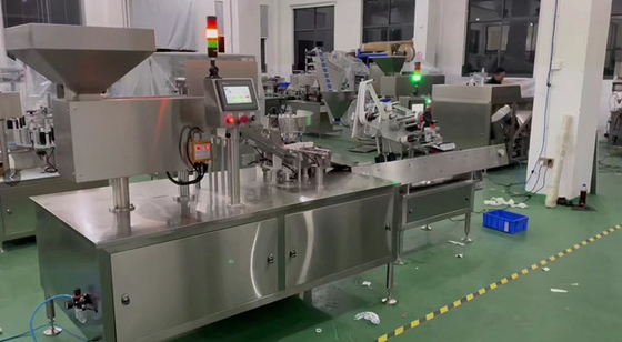 TIANHE Máquina de embalagem automática de enchimento de tubos de plástico para Dia 20 - 25mm comprimido efervescente fornecedor