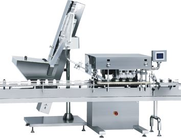 Máquina de Encaixe Tipo Rosca para Frascos, Potes e Latas TIANHE Velocidade 30-60 frascos/min fornecedor
