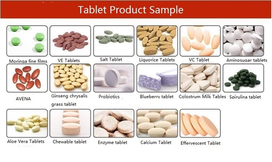 TIANHE 24 Estações D Punch Effervescent Tablet Compressão Máquina Para Suplementos Alimentares fornecedor