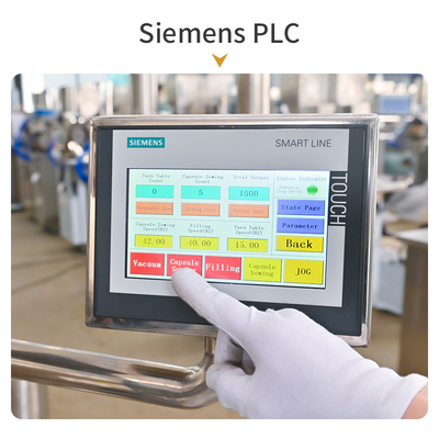Máquina de enchimento de cápsulas semiautomática 28000 PCS/H para cápsulas de gelatina dura fornecedor