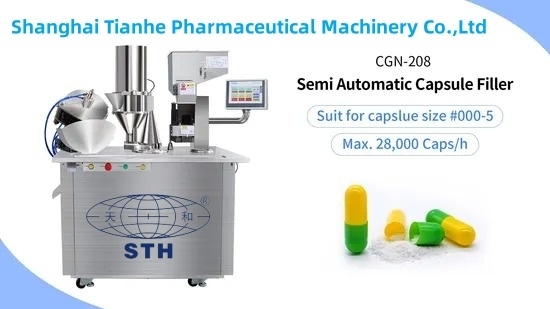 Máquina de enchimento de cápsulas semiautomática 28000 PCS/H 380V/220V fornecedor