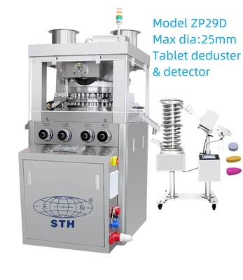 TIANHE 29D Rotary tablet press machine 25mm effervesent/milk/candy tablet fornecedor