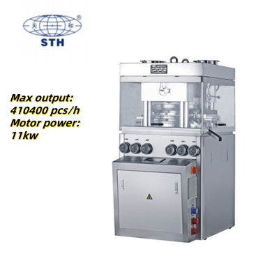 High Speed Rotary Tablet Press with 57 Stations 410400 PCS/H Capacity and Automatic Lubrication System fornecedor