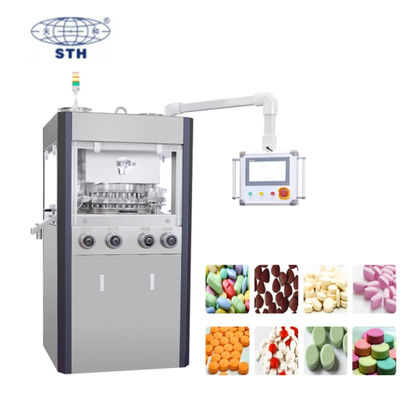 25mm Tablet Automatic Rotary Tablet Press Machine with 100kN Pressure and 40r/min Turret Speed fornecedor