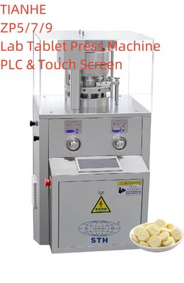 TIANHE 5/7/9 Touch Screen Control Various Chewable Lab Tablet Press Machine fornecedor