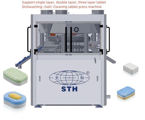 TIANHE ZPW800 37 Stations Rotary Tablet Press Machine with 200KN Max Main Pressure and 33300 pcs/h Capacity fornecedor