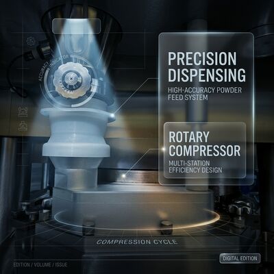 Speed Tablet Press Machine GZPK-45/55 Automatic Tablet Weight Control High-Speed Rotary Press D B Tooling fornecedor