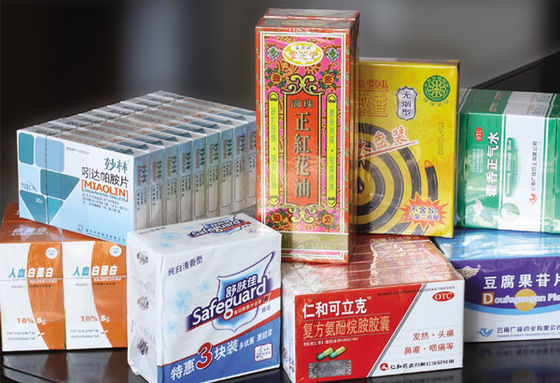 Máquina de Embalagem de Celofane para Caixas de Perfume TIANHE, Embalagem Farmacêutica, Caixas de Remédios fornecedor